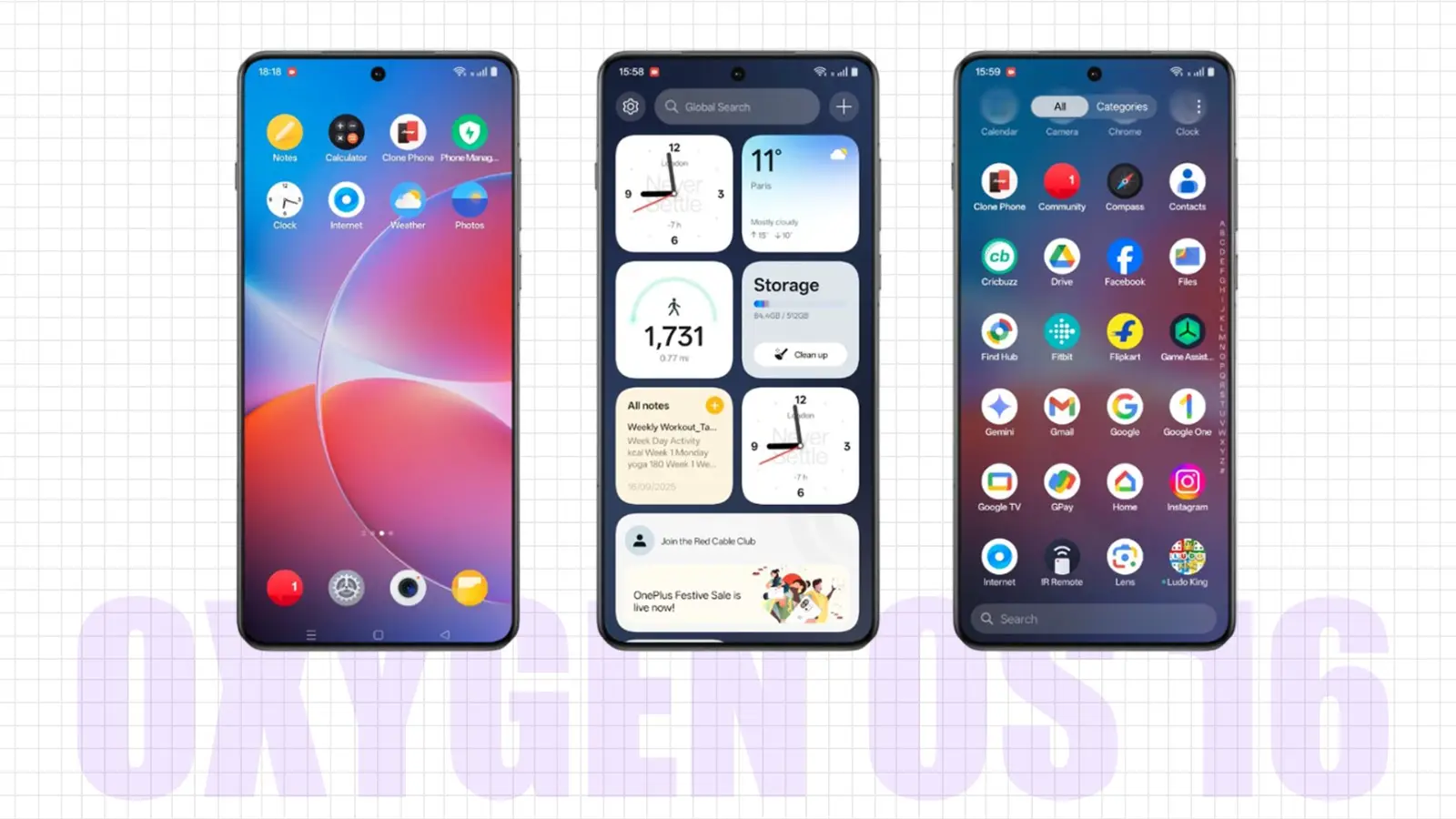 Overall experience of OxygenOS 16 is fluid. If OxygenOS used to be known for speed, the new version adds a brain to it.