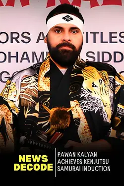 Pawan Kalyan receives a rare Kenjutsu Samurai induction