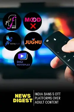 India has blocked 5 OTT platforms for streaming adult content