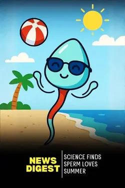 Science reveals sperm swims fastest during summer months