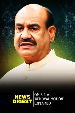 Om Birla Removal Motion Explained