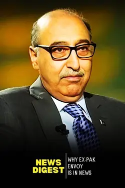 Why Ex-Pak Envoy Is In News