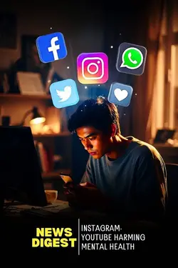 Social Media harming mental health