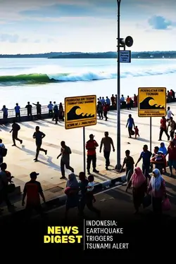 Indonesia: Earthquake Triggers Tsunami Alert