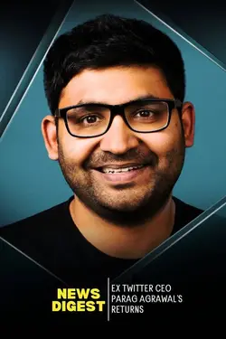 Former Twitter CEO Parag Agrawal’s Back