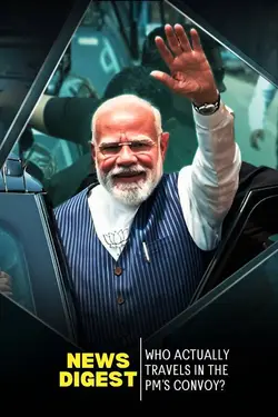 Who actually travels in the PM’s convoy?