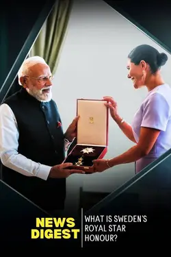 PM Modi gets Sweden’s top royal honour