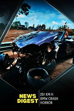 BMW at 251 kmph Crashes, 2 Killed