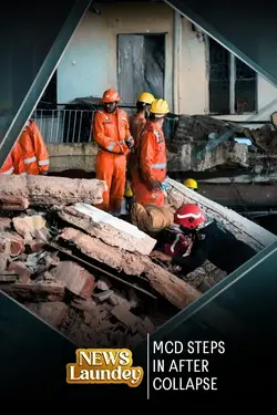 Shanti Niketan Collapse: MCD Notice on No. 13, Collapse Was No. 14?